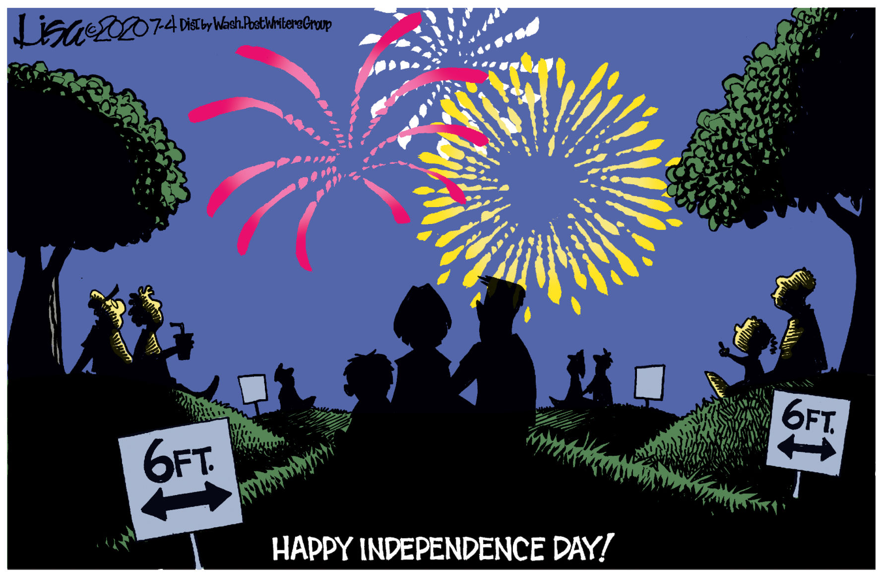 The latest editorial cartoon